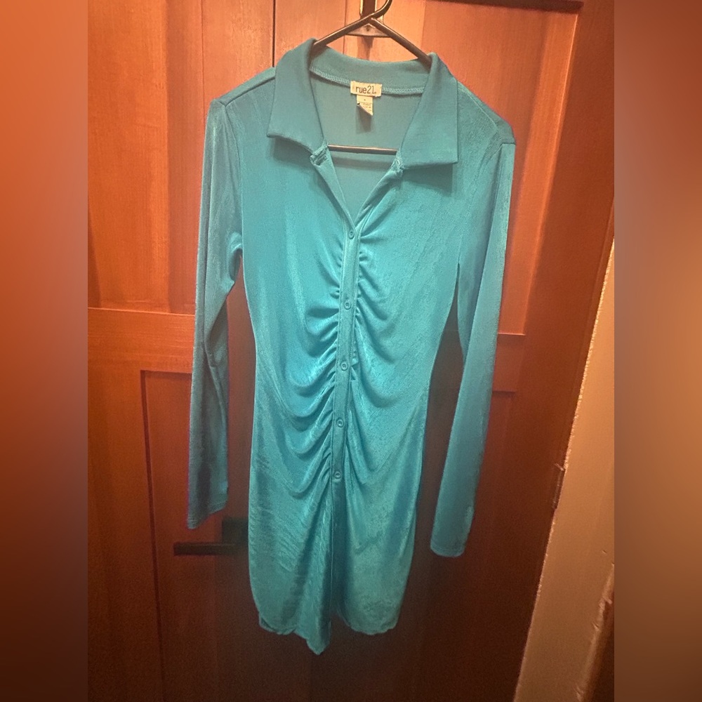 3/$15 Rue21 Blue dress medium
